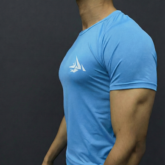 DIRIX Basic Short Sleeve T-Shirt – Sky Blue