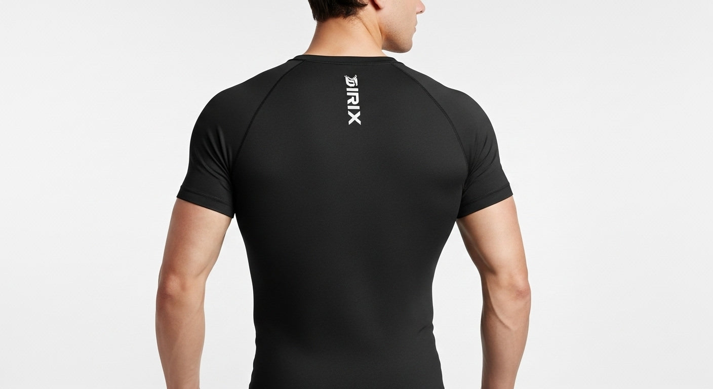 DIRIX Basic Short Sleeve T-shirt – Black